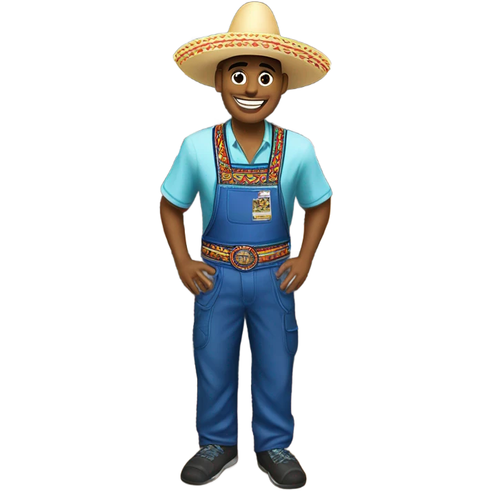 Taco man in foot locker emoji