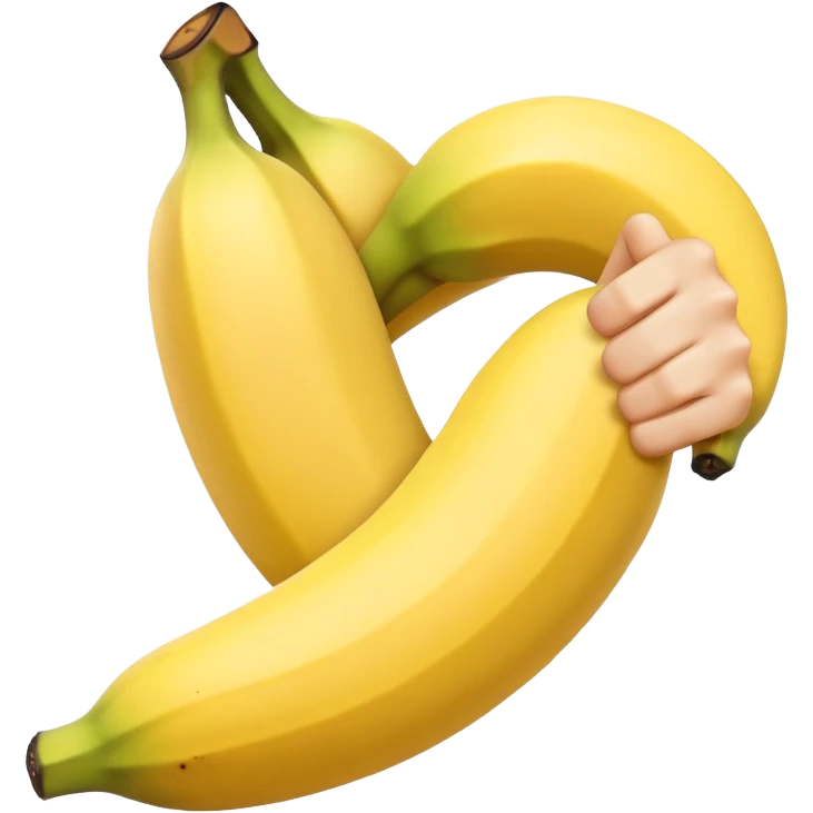thumb up banana hand emoji