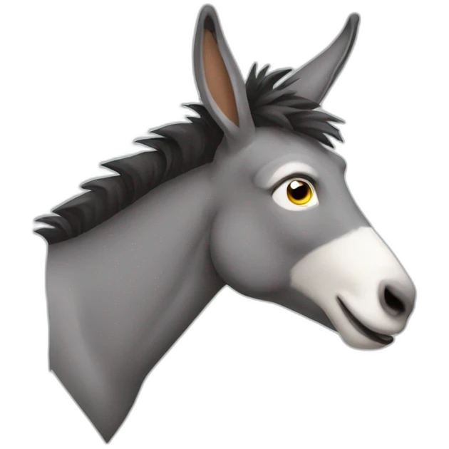 dumb donkey emoji