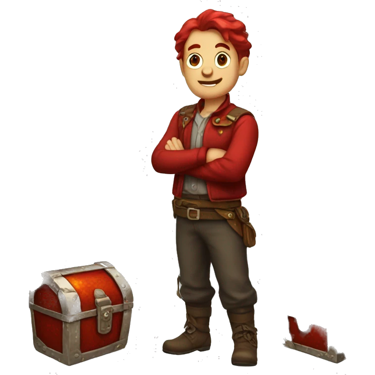red treasure rubin emoji
