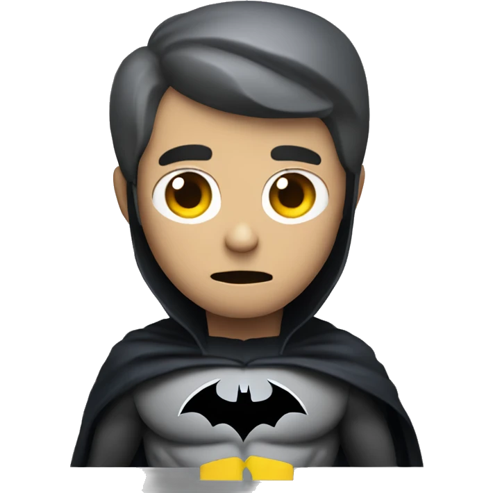 batman shrugging shoulders emoji