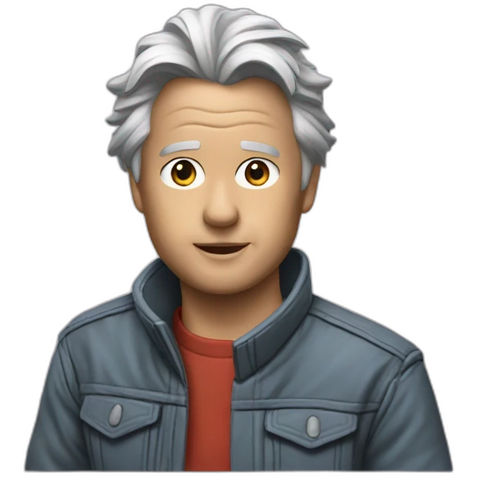 Back to the future emoji