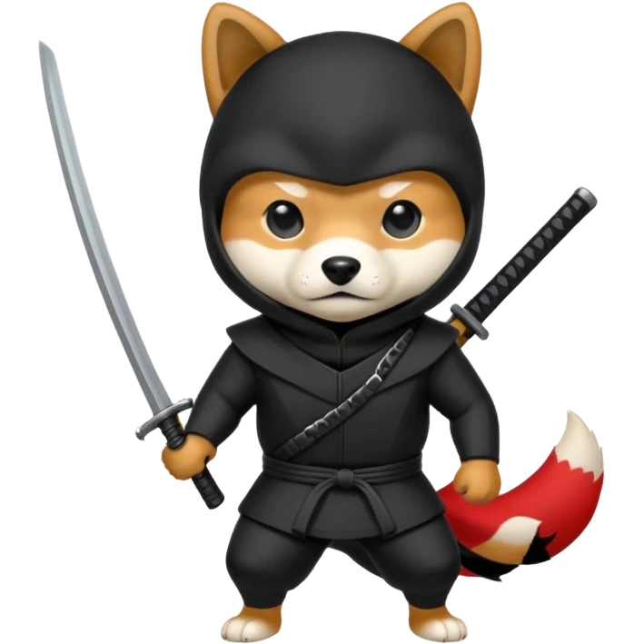 Shiba Inu Ninja emoji