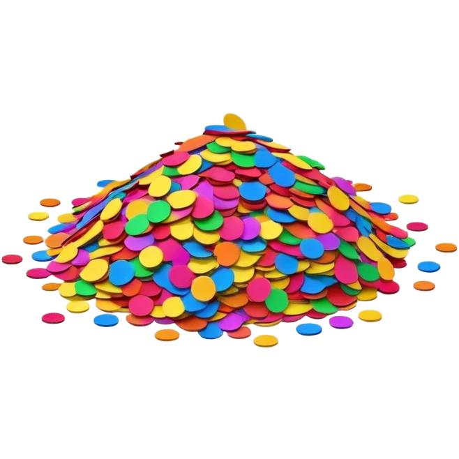 Small pop confetti emoji
