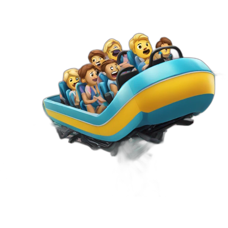 Roller coaster emoji