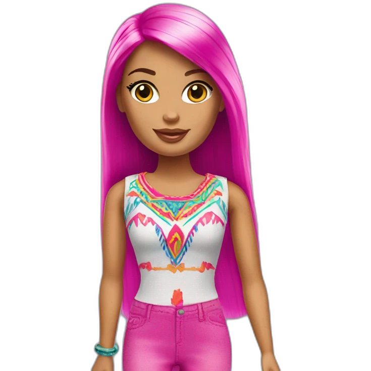 barbie-peruvian emoji