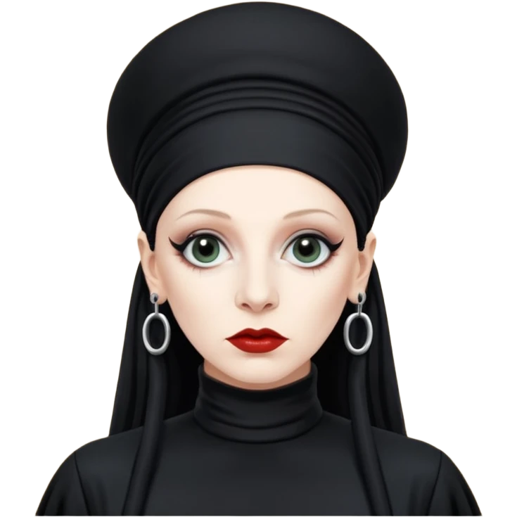 Lene Lovich as seen on the cover of the album Stateless emoji
