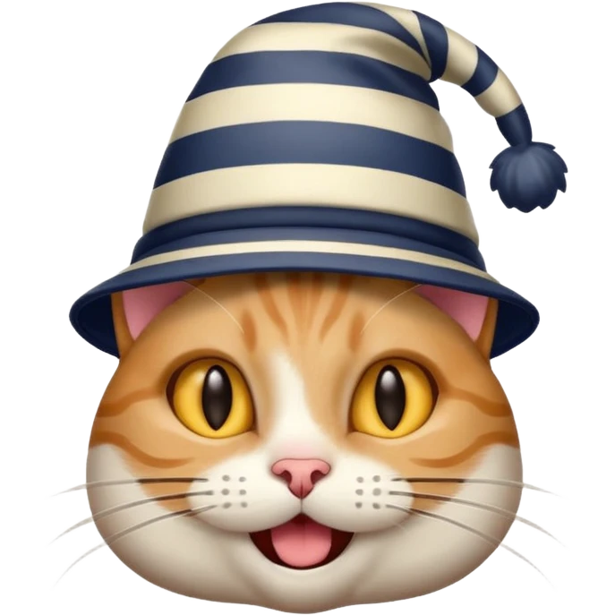 Cat in the hat emoji