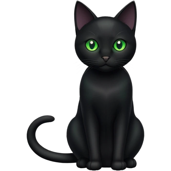 Animal Black Cat emoji