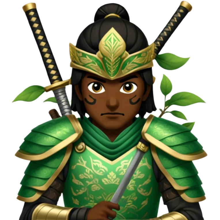 Emerald Samurai emoji