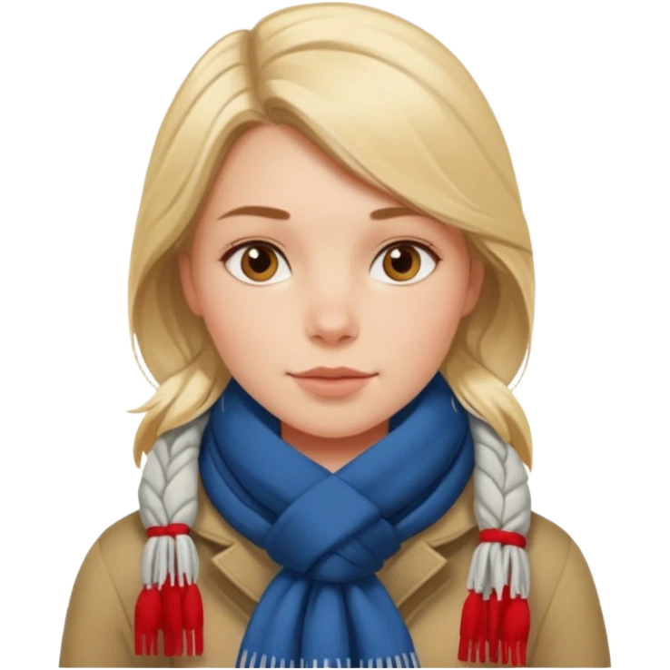 scandinavian girl in copenhagen emoji