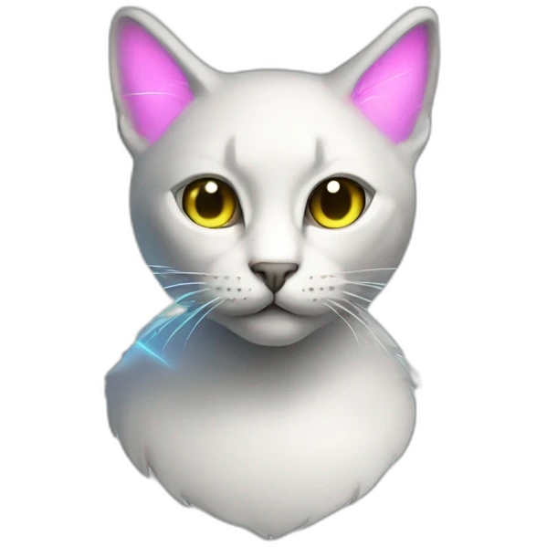 laser cat emoji