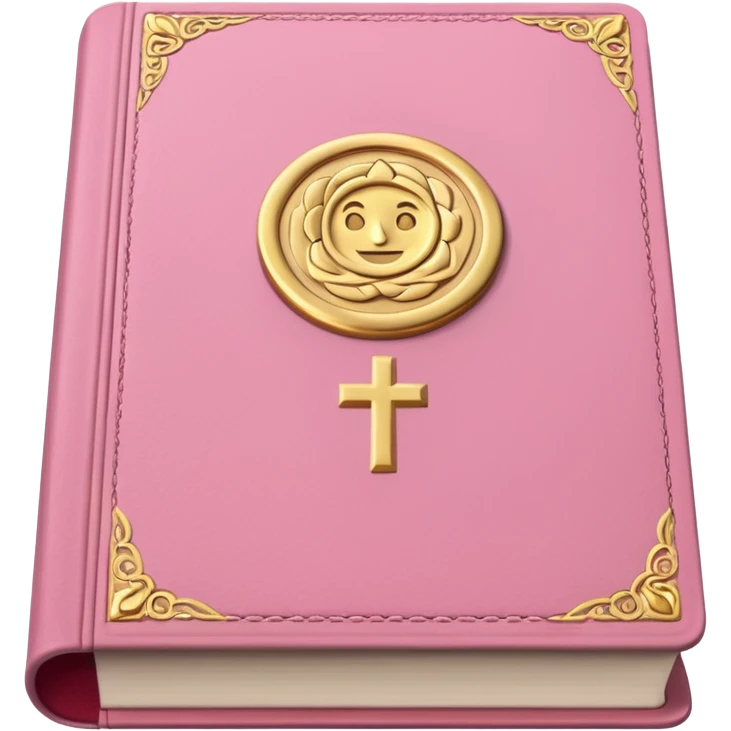 Biblia rosa emoji