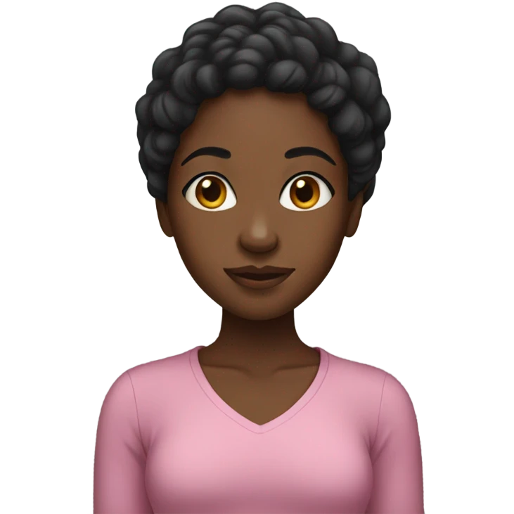 Black girl  emoji