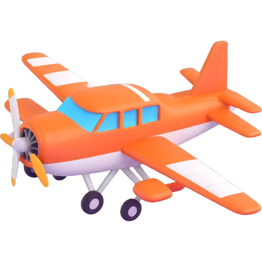 an airplane flying emoji