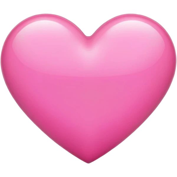 Pink heart emoji