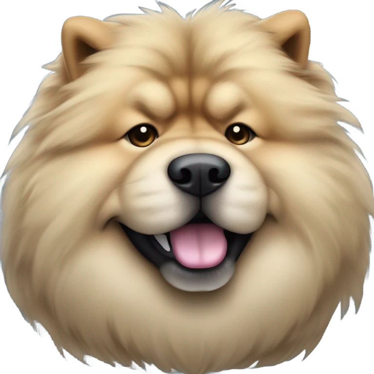 Chow chow emoji