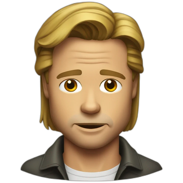 old brad pitt emoji