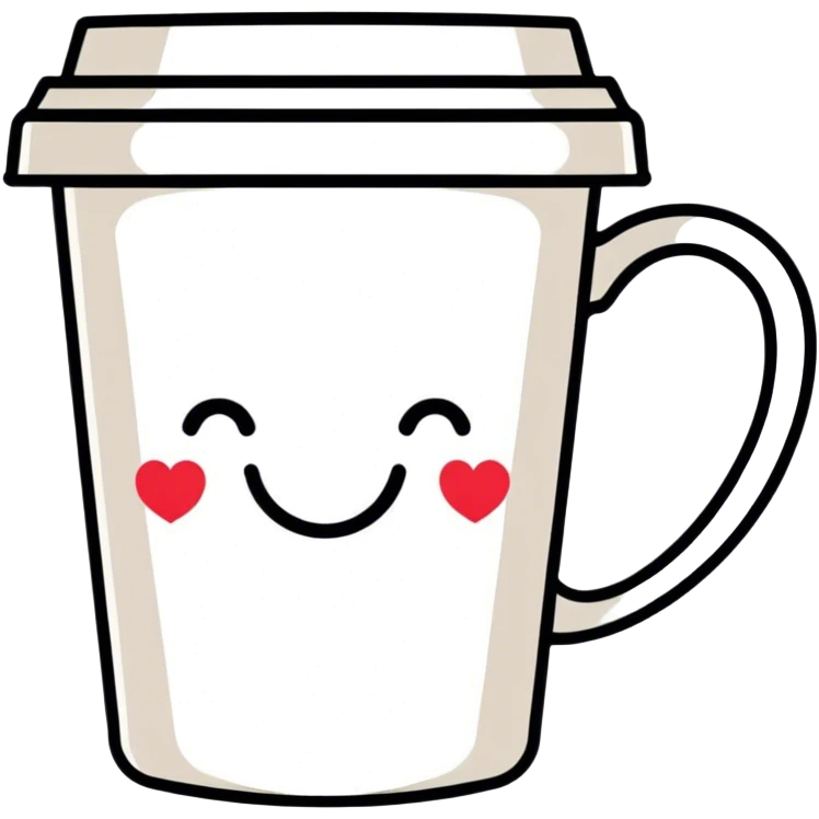 cute coffee cup emoji