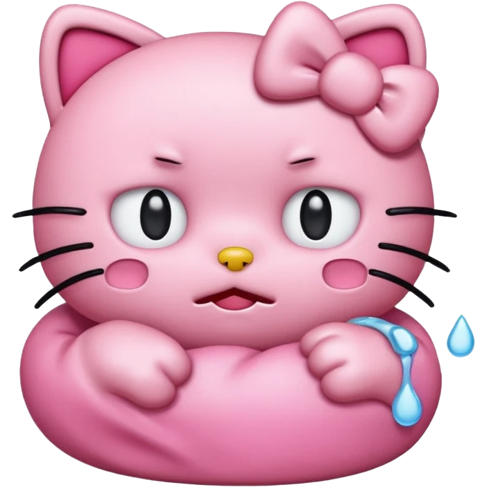 hello kitty crying emoji emoji