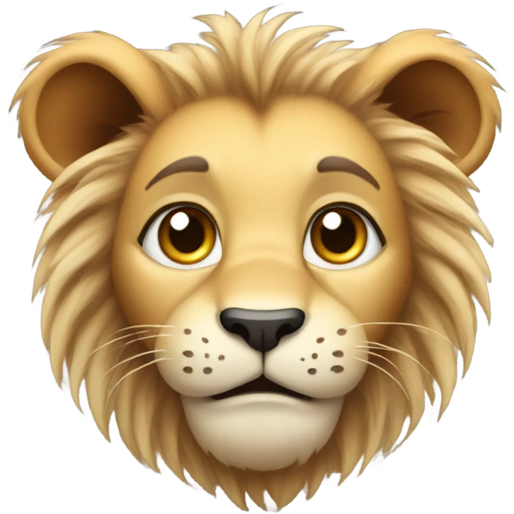 Cute Liones emoji