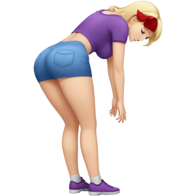 fullbody naked busty teen young blonde pawg buxom bending over sfw emoji