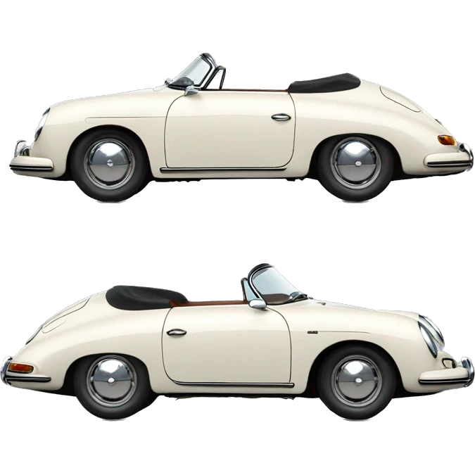 porsche 356 speedster emoji