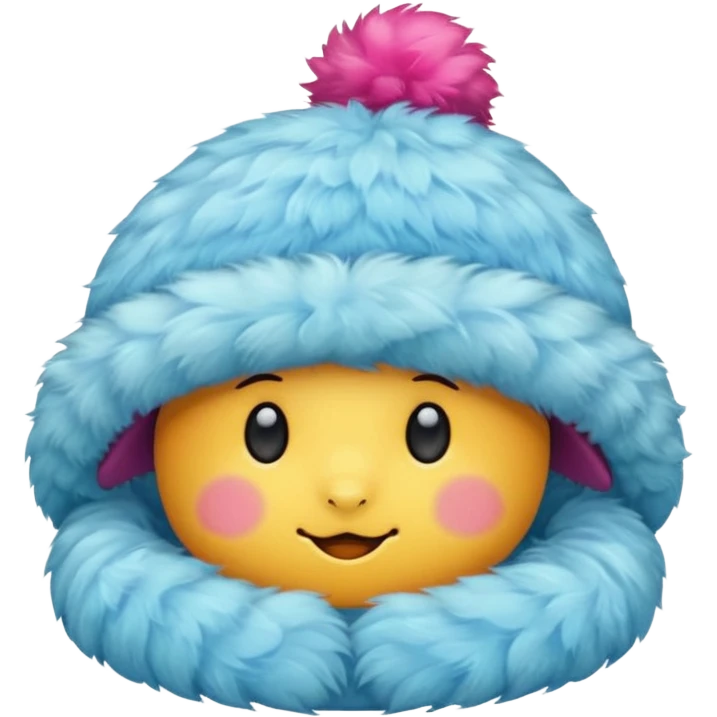 Cute hat emoji