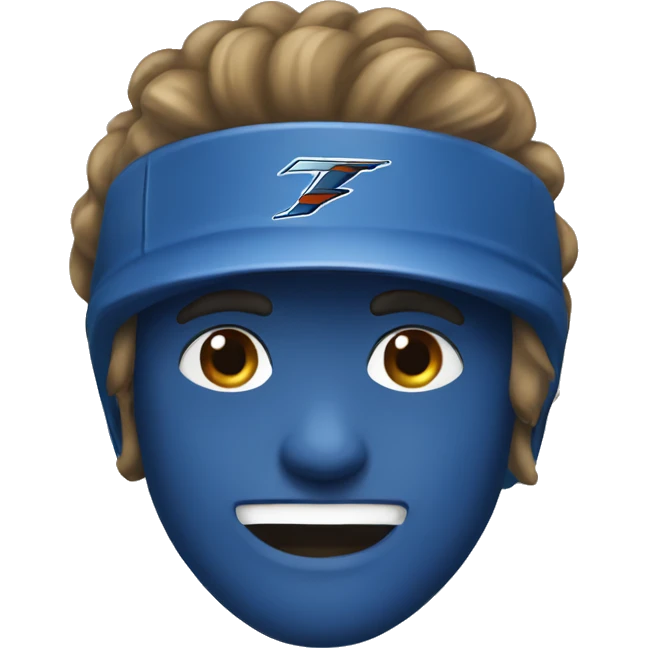 Blue thunder emoji