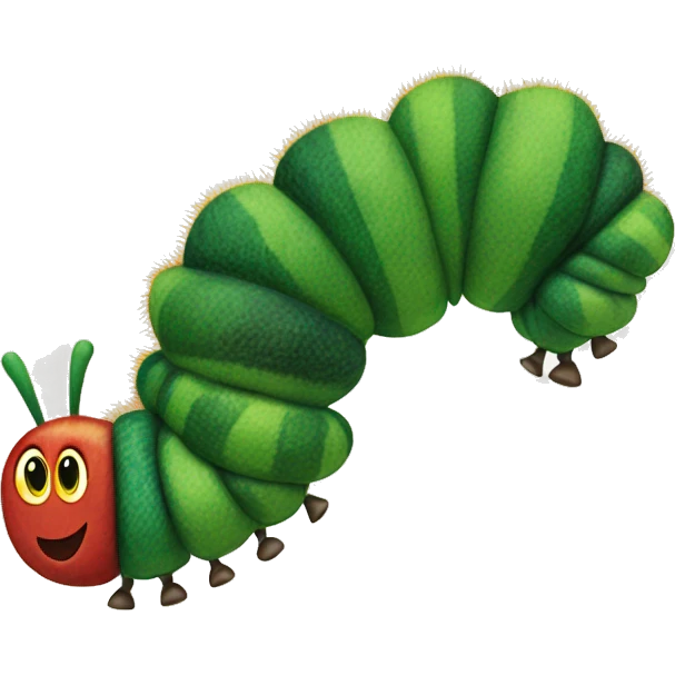 The little hungry caterpillar book emoji