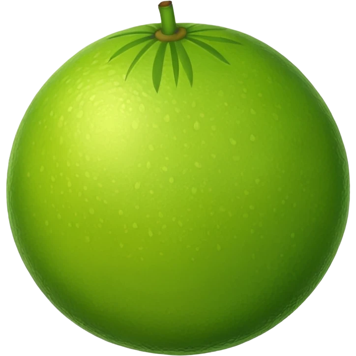 single lime emoji