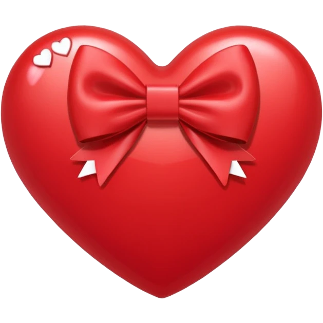 heart with a bow, kpop emoji