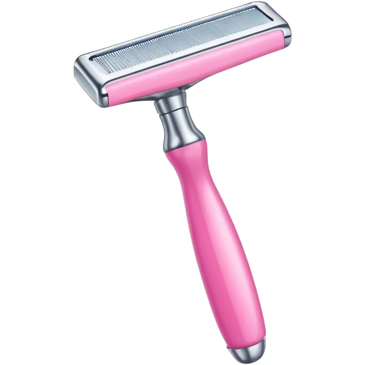 pink razor emoji