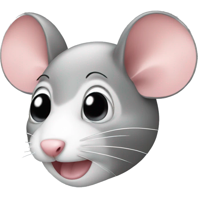 Mouse with head  emoji