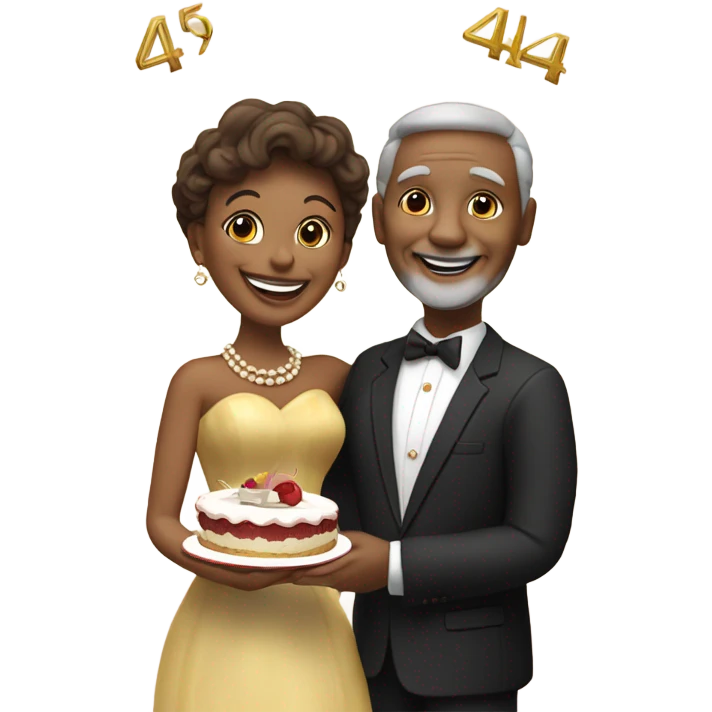 44 anniversary cruise celebration  emoji