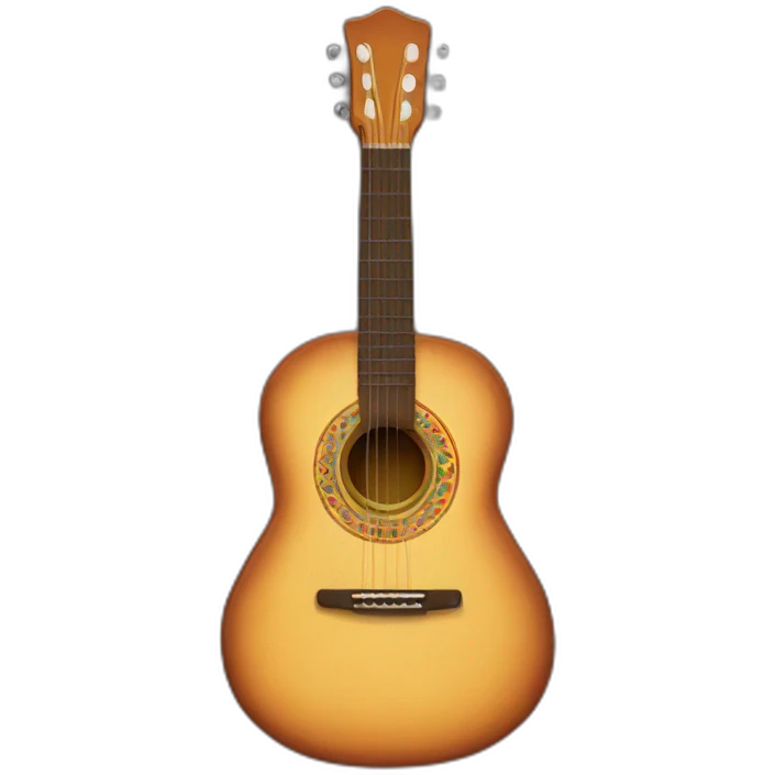 Mexican guitar emoji