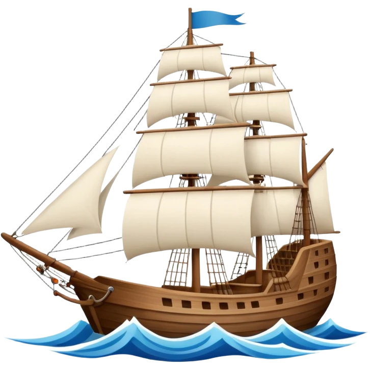 Sailing Ship emoji