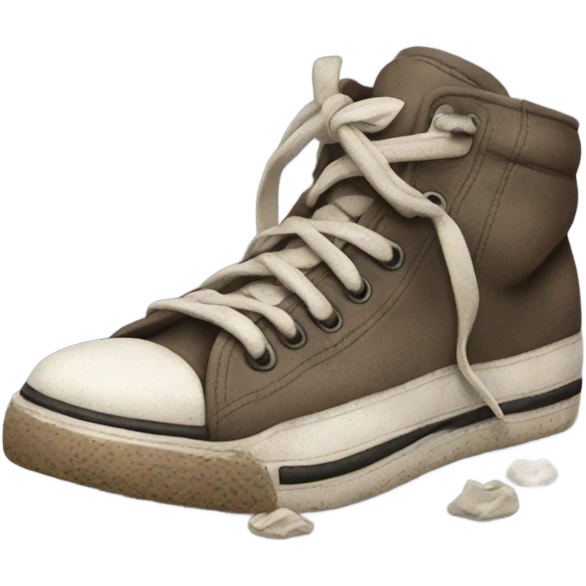 Dirty sneakers emoji