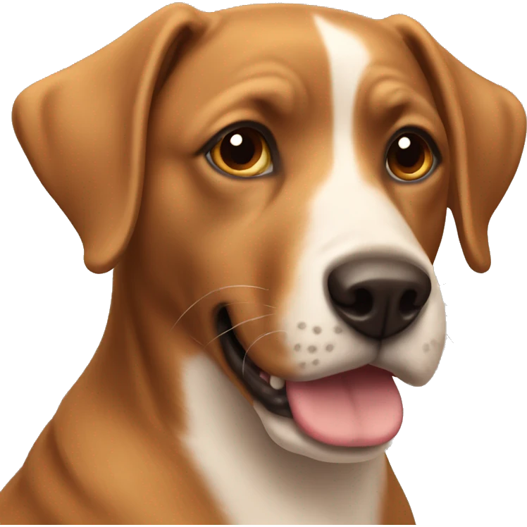 Dog brown ￼ emoji