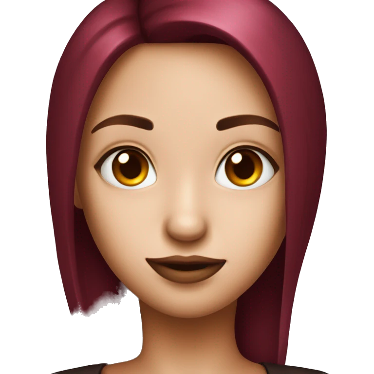 dark cherry red heart emoji
