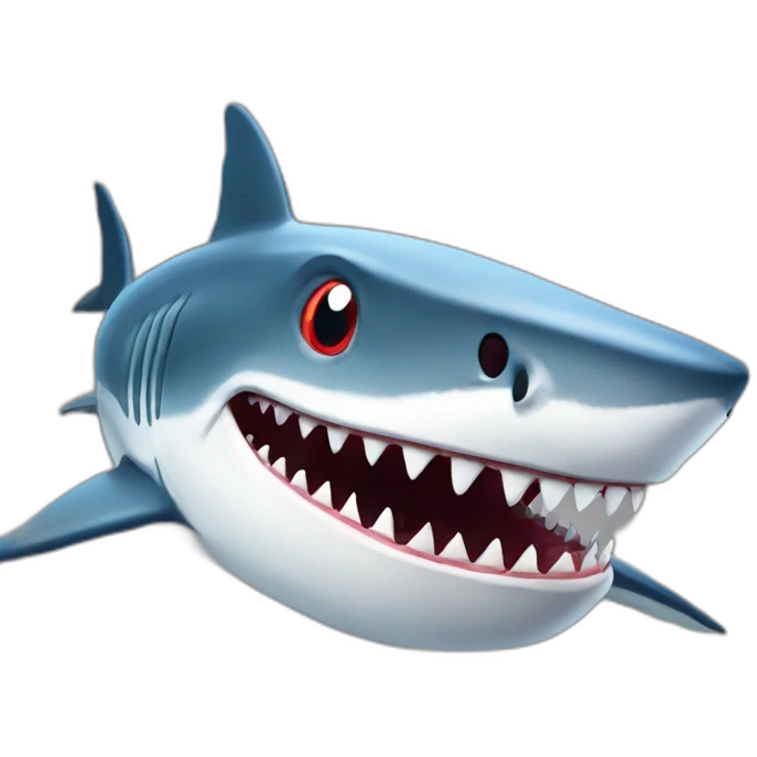 Shark attack emoji