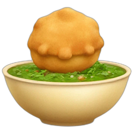 gol gappa indian dish emoji