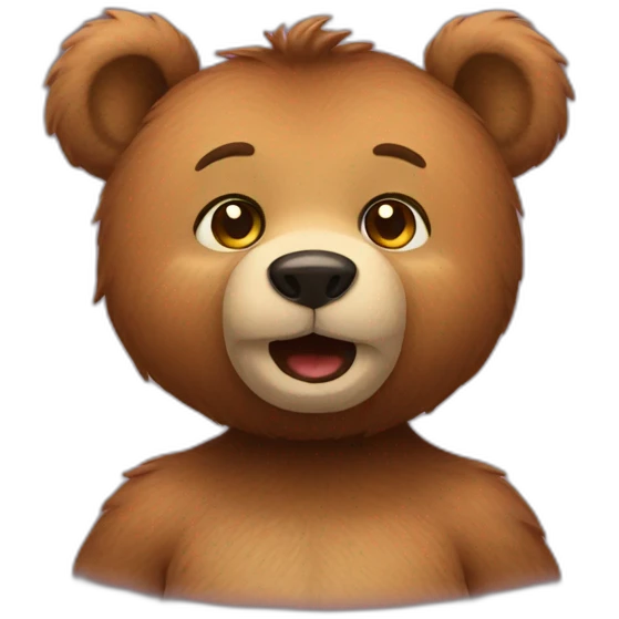 gay bear emoji
