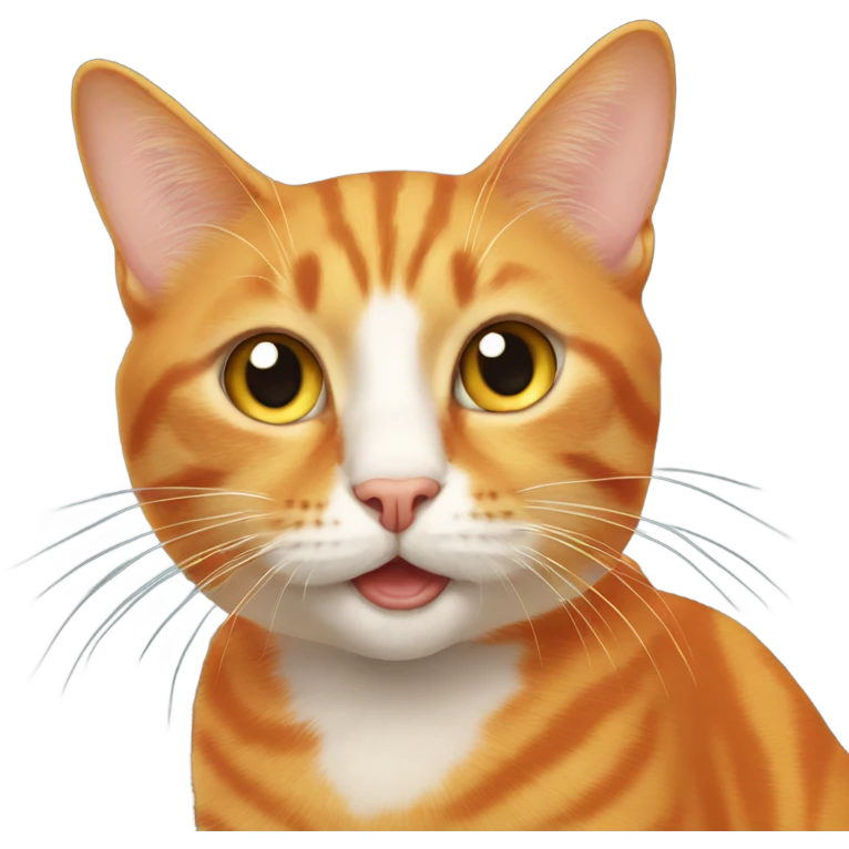 Orange cat  emoji