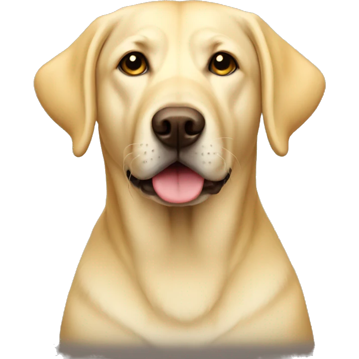 yellow lab emoji