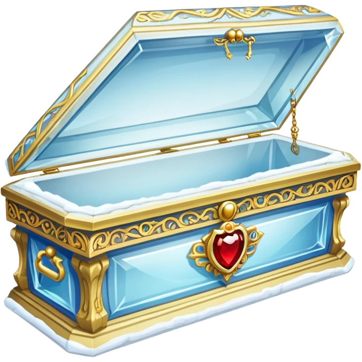 Glass coffin from Snow White 1937 emoji