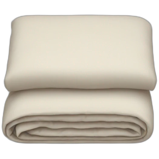 folded bedcover emoji