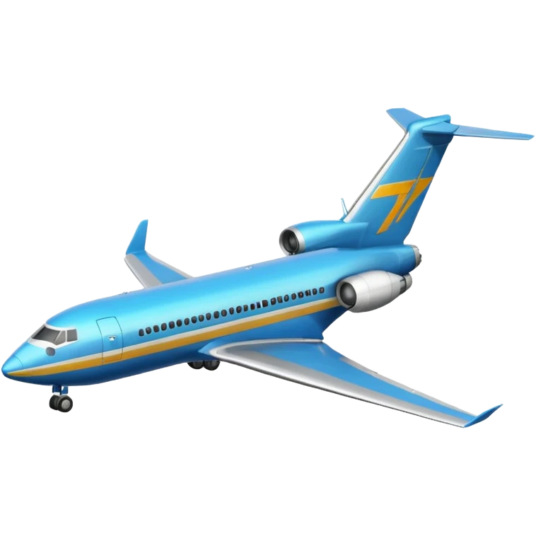 Boeing-727 landing emoji