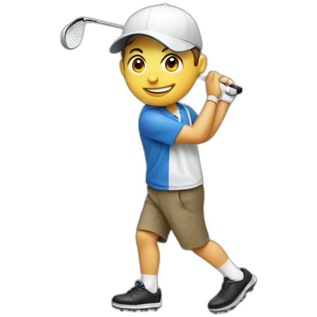 Adrian golfer emoji
