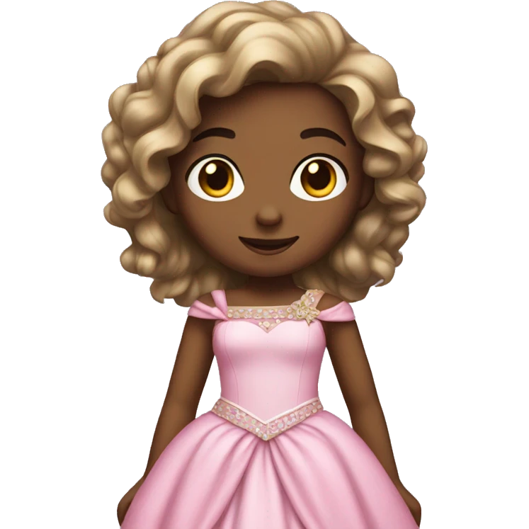 girl with princess dress emoji